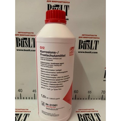 Антифриз червоний G12 (1,5 л) 
